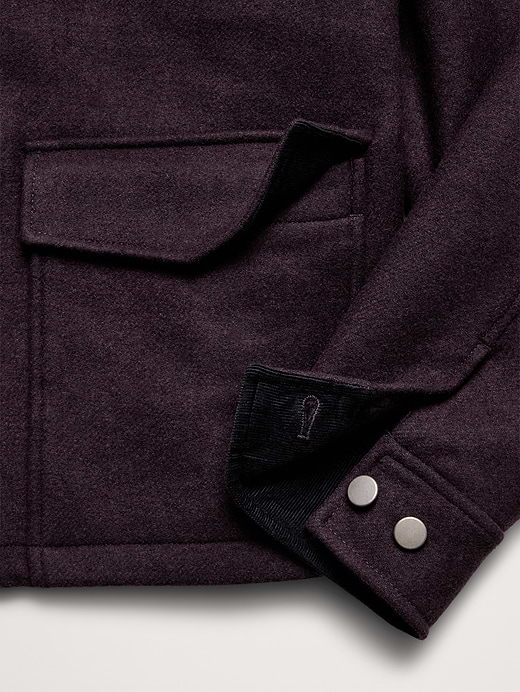 Banana Republic Double-Faced Wool-Blend Utility Jacket — photo 7
