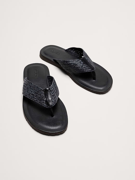 Banana Republic Woven Flip Flop Sandal — photo 4