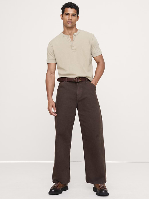 Banana Republic Heritage Cotton Slub Henley T-Shirt — photo 1