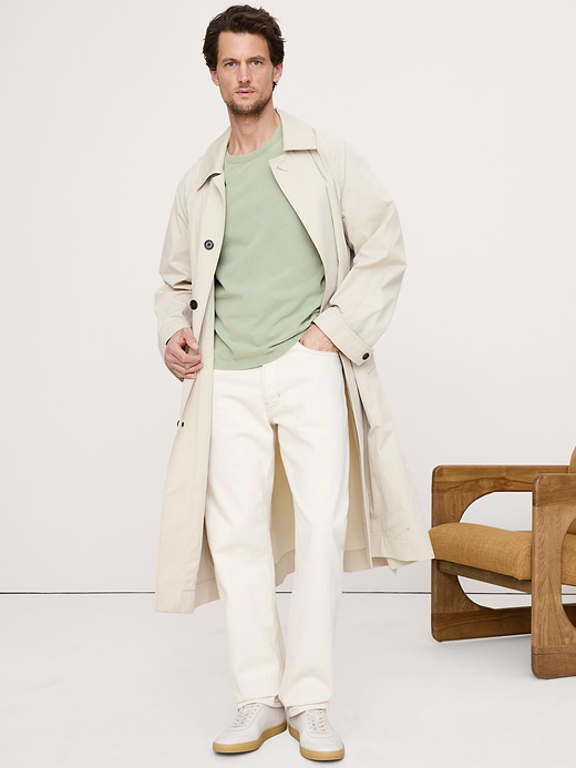 Banana Republic Heavyweight Cotton Crew-Neck T-Shirt — photo 4