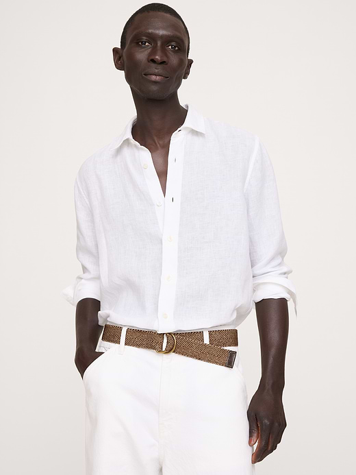 Banana Republic Herringbone Slider Belt — photo 3
