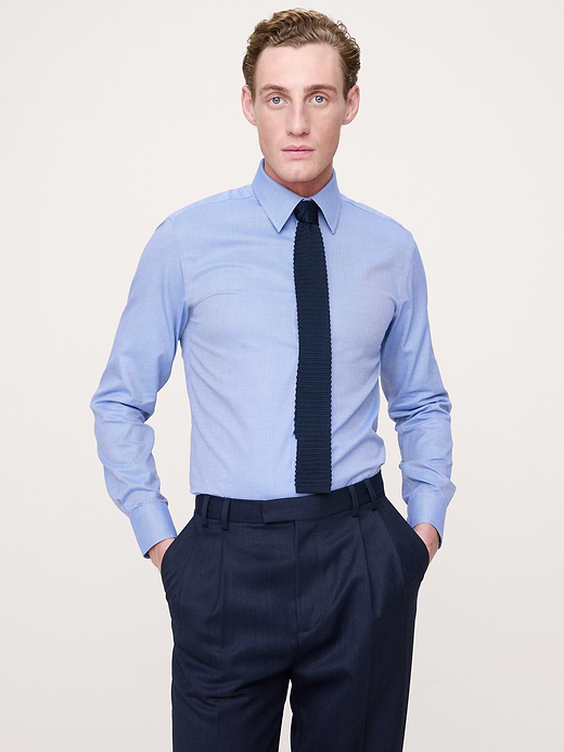 Banana Republic Slim-Fit Wrinkle-Resistant Dress Shirt — photo 1