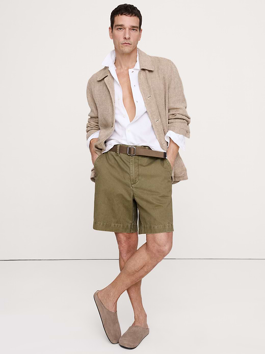 Banana Republic 9" Cotton Bermuda Short — photo 1