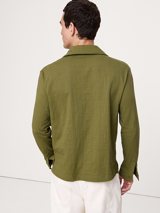 Banana Republic Jacquard Popover Polo — photo 3