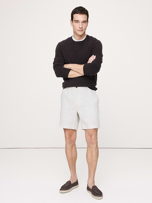 Banana Republic 7" Linen Pull-On Short — photo 1