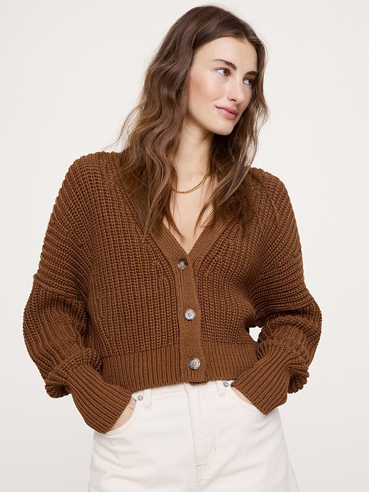 Banana Republic Chunky Cotton Cardigan — photo 1