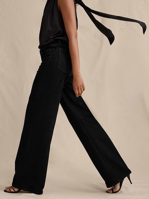 Banana Republic The Icon Classic Wide-Leg Jean — photo 4