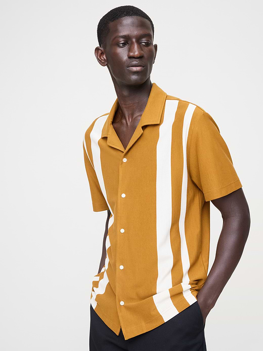 Banana Republic Pique Resort Shirt — photo 1