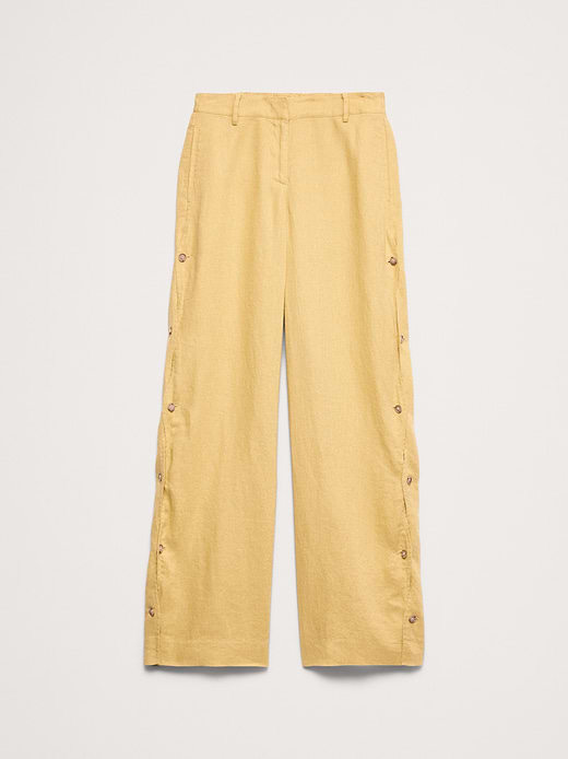 Banana Republic The Everyday Wide-Leg Pant in Linen — photo 5