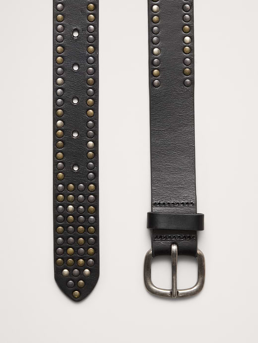 Banana Republic Studded Leather Belt — photo 4