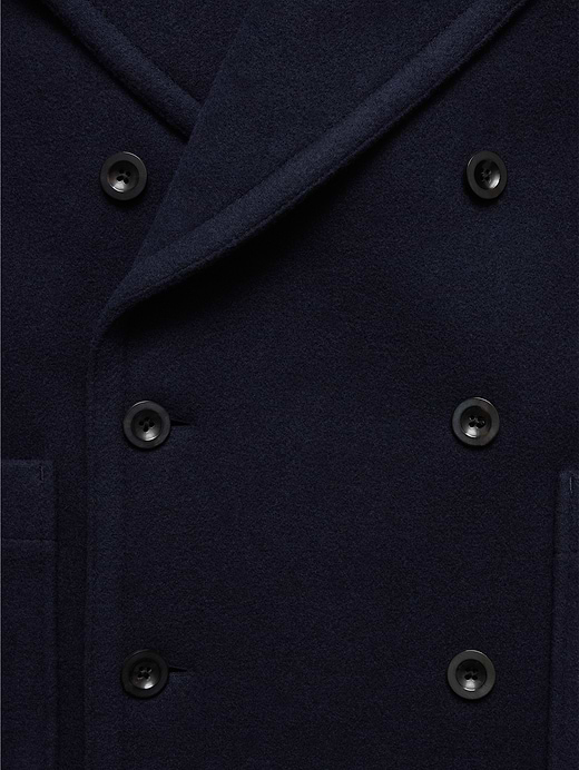 Banana Republic Italian Melton Peacoat — photo 7