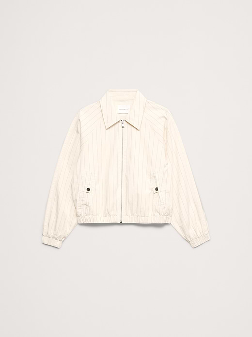 Banana Republic Cotton Poplin Bomber Jacket — photo 5