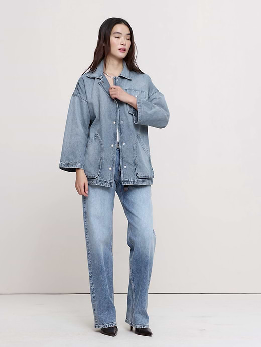 Banana Republic Washed Cotton Chore Jacket — photo 8