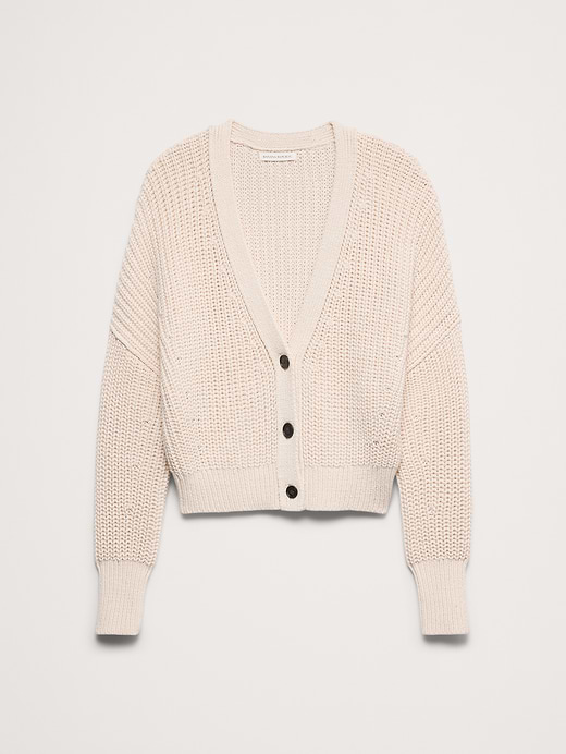 Banana Republic Chunky Cotton Cardigan — photo 5