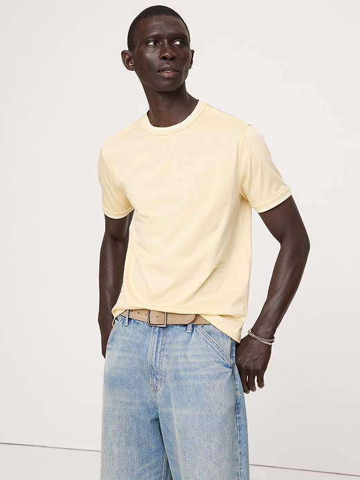 Banana Republic Silky Cotton T-Shirt — photo 1