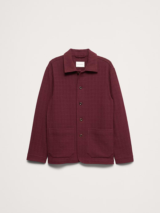 Banana Republic Basketweave Shirt Jacket — photo 5