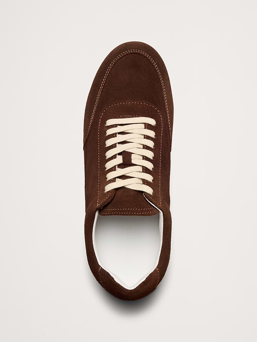Banana Republic Italian Suede Low-Pro Sneaker — photo 5