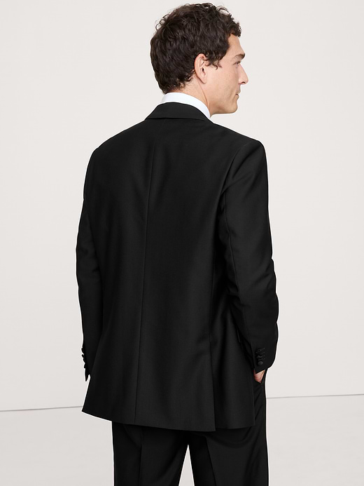 Banana Republic Relaxed Italian Barathea Tuxedo Jacket — photo 3
