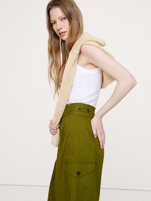 Banana Republic Heritage Explorer High-Rise Wide-Leg Pant — photo 4
