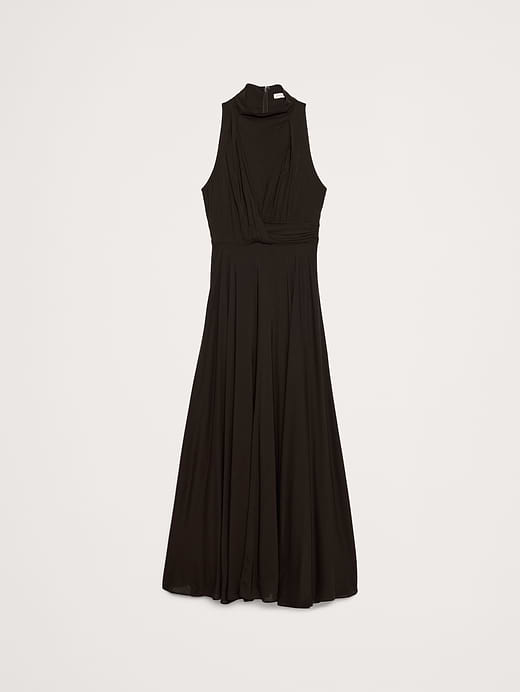 Banana Republic Stretch-Crepe Maxi Dress — photo 5
