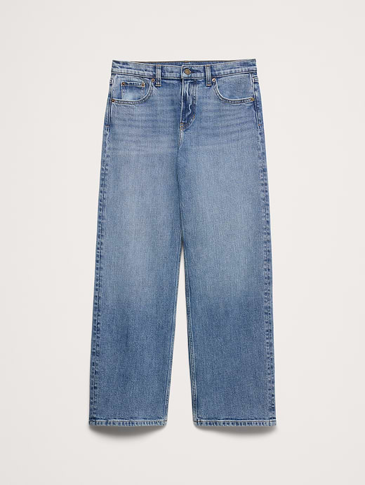 Banana Republic Mid-Rise 90s Loose Crop Jean — photo 6