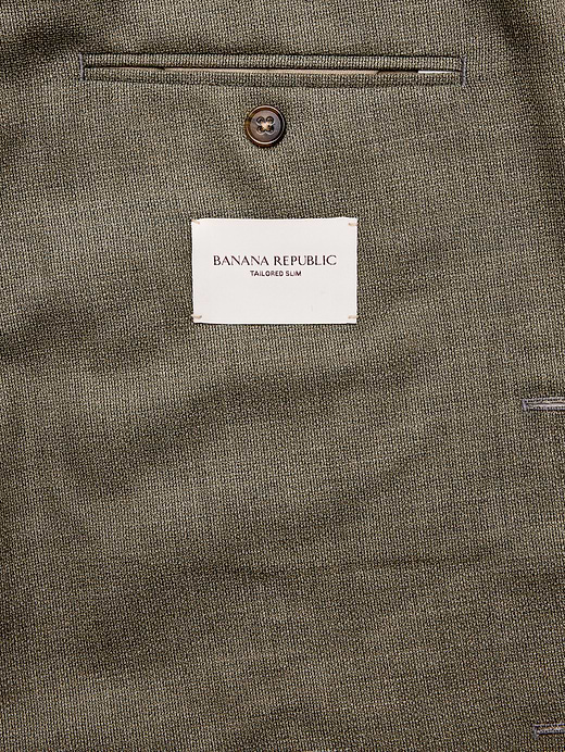 Banana Republic Tailored Slim-Fit Italian Wool Ventile Suit Jacket — photo 7