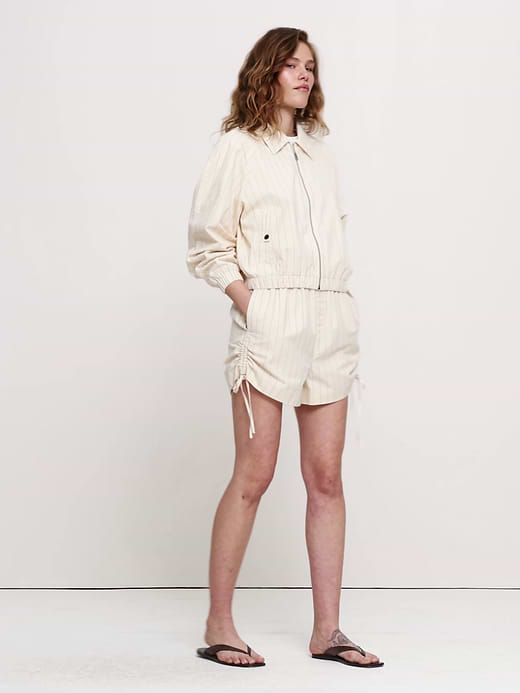 Banana Republic Cotton Poplin Bomber Jacket — photo 9