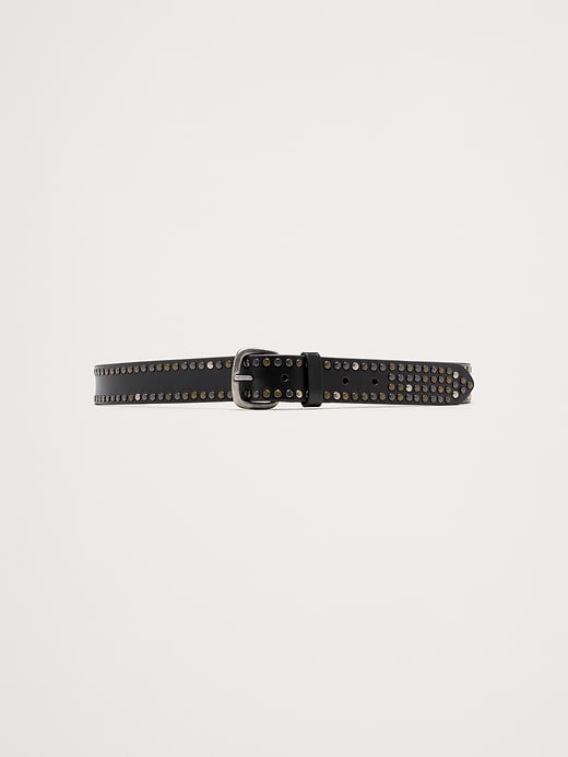 Banana Republic Studded Leather Belt — photo 1