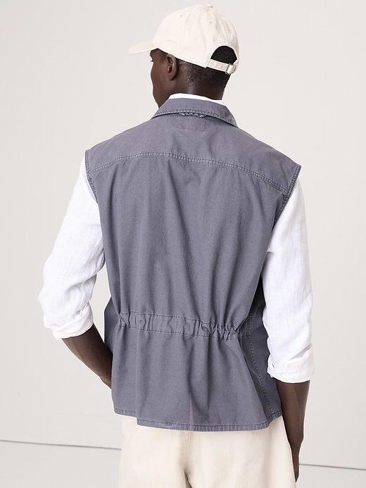 Banana Republic Cotton Utility Vest — photo 3