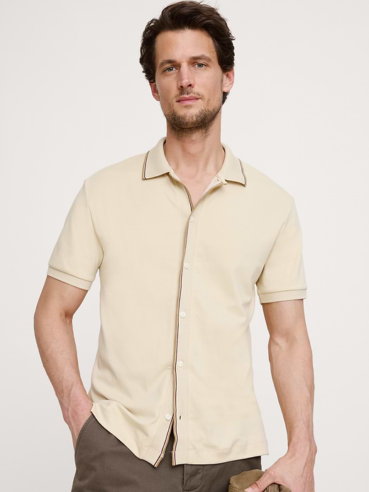 Banana Republic Luxury Touch Resort Shirt — photo 1