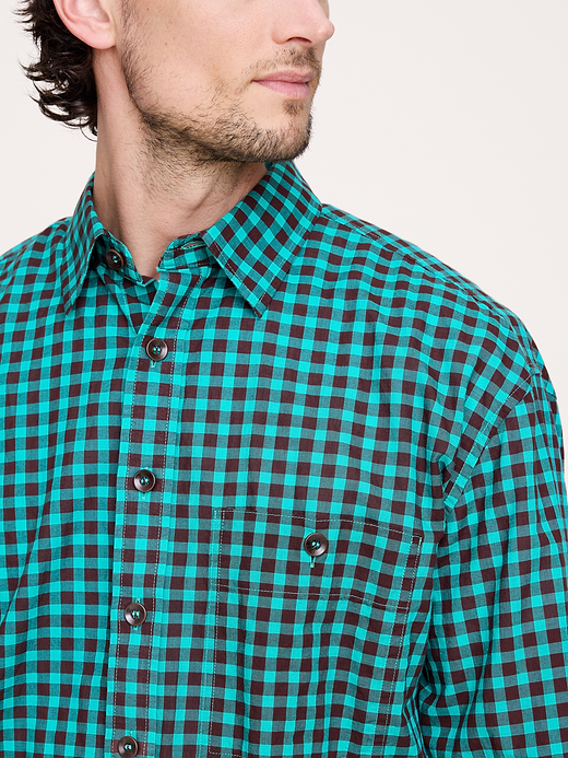 Banana Republic Relaxed-Fit Summerweight Cotton Shirt — photo 4