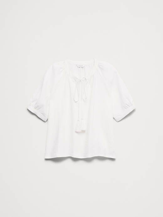 Banana Republic Linen Tassel-Tie Top — photo 5