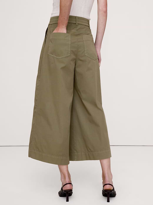 Banana Republic Cotton Twill Culotte — photo 3