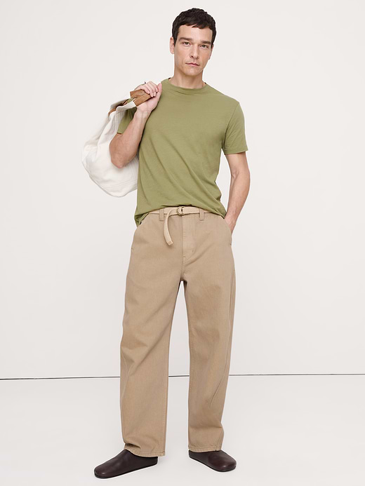 Banana Republic Lightweight Cotton Crew-Neck T-Shirt — photo 4
