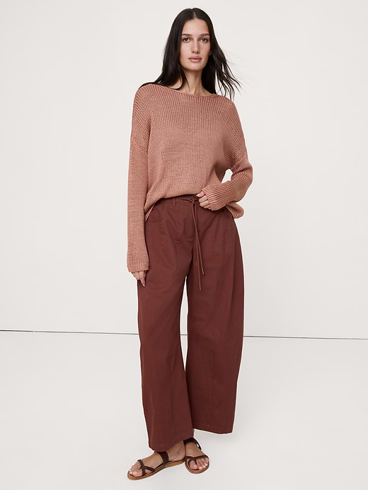 Banana Republic Coastal Cotton Crew-Neck Sweater — photo 1
