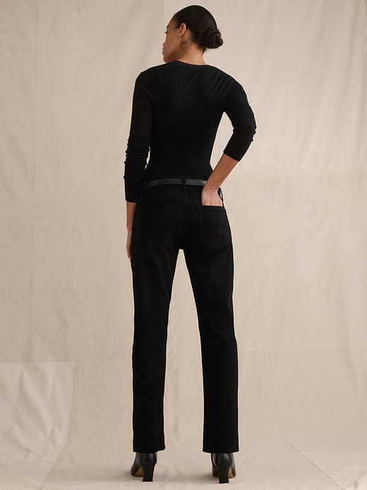 Banana Republic Low-Rise Kick-Straight Jean — photo 3