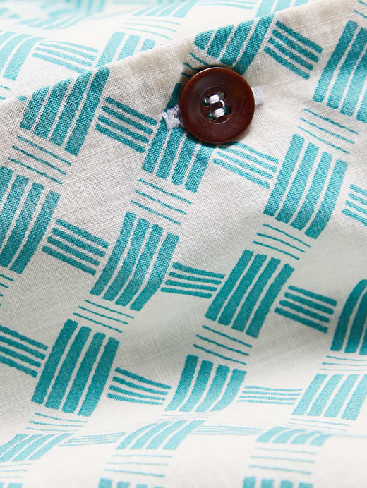 Banana Republic Relaxed-Fit Cotton Slub Resort Shirt — photo 3