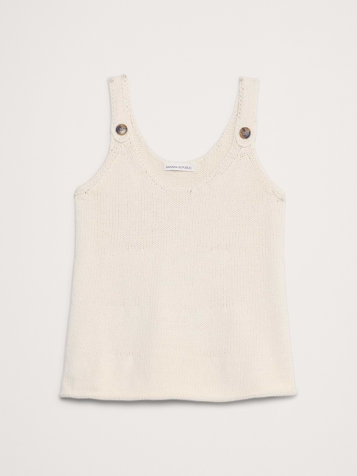 Banana Republic Cotton Scoop-Neck Tank — photo 5