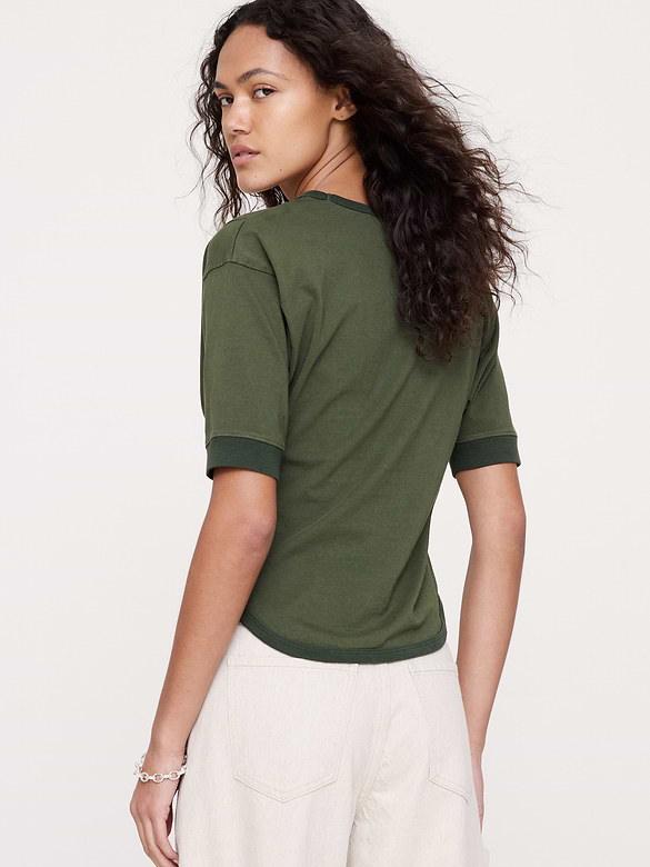Banana Republic Vintage Cotton Dolman T-Shirt — photo 3