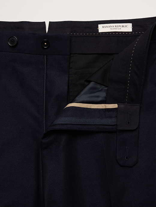 Banana Republic Signature Italian Hopsack Suit Pant — photo 7
