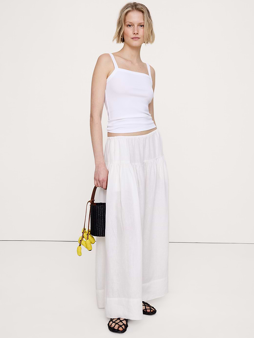 Banana Republic Ribbed Square-Neck Tank — photo 1