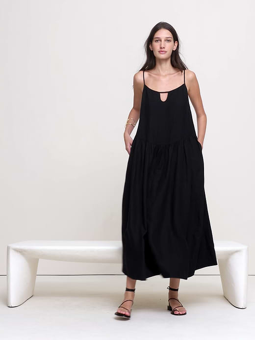 Banana Republic Linen Drop-Waist Maxi Dress — photo 5
