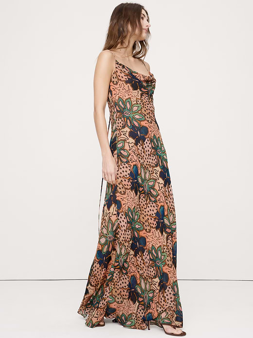 Banana Republic Bias-Cut Georgette Slip Maxi Dress — photo 1