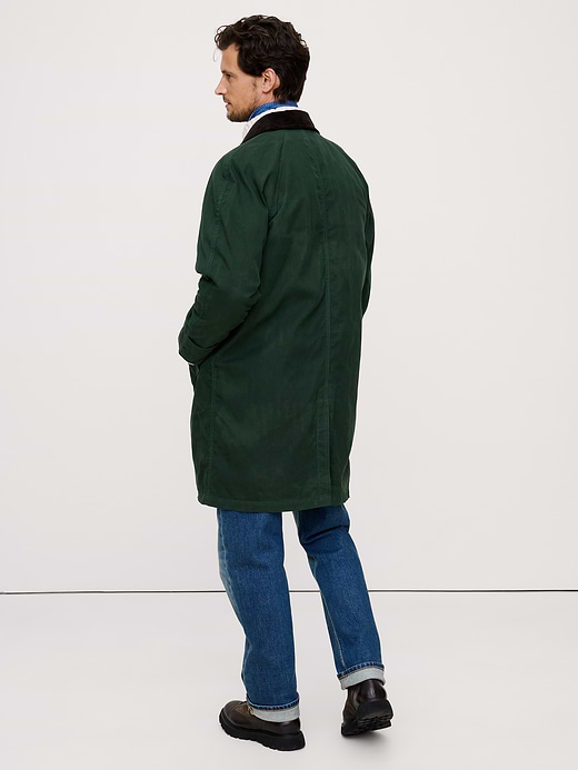 Banana Republic Water-Resistant Mac Coat — photo 3