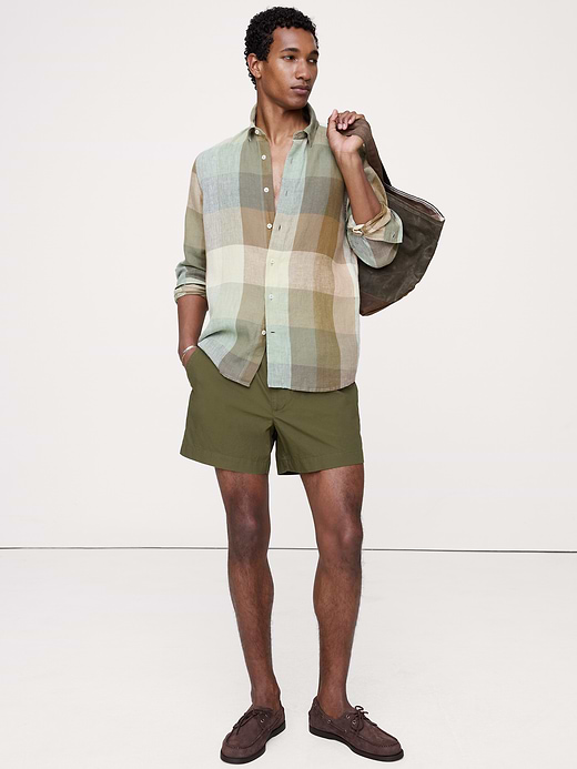 Banana Republic The Weekender 5" Pull-On Short in Cotton — photo 1