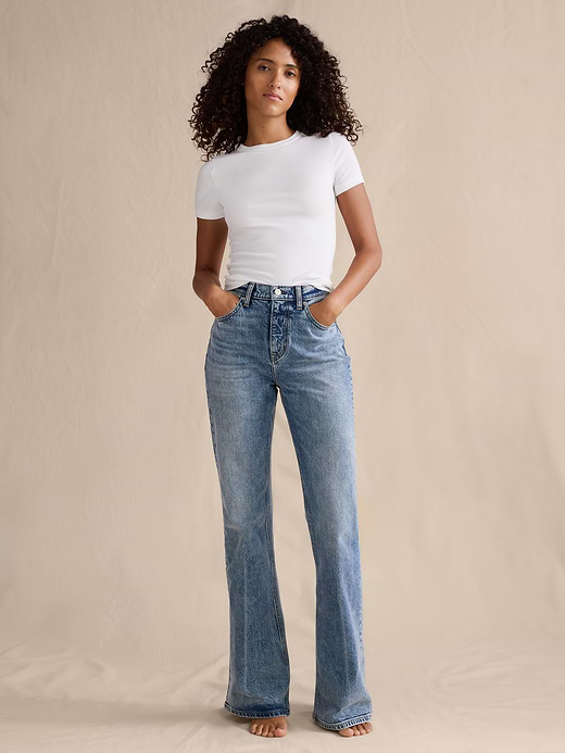 Banana Republic High-Rise Bootcut Jean — photo 1