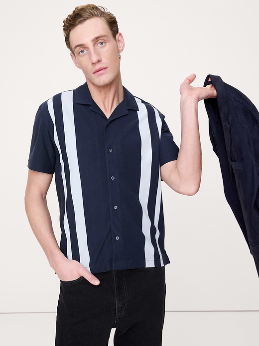 Banana Republic Pique Resort Shirt — photo 1