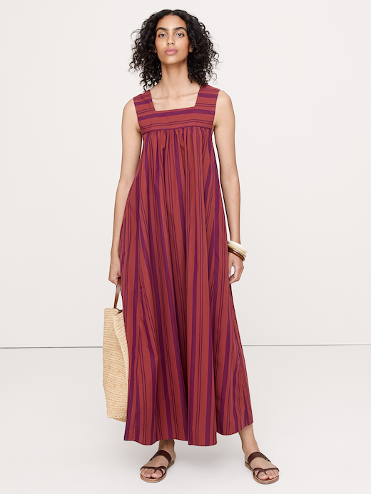 Banana Republic Cotton Square-Neck Dress — photo 1