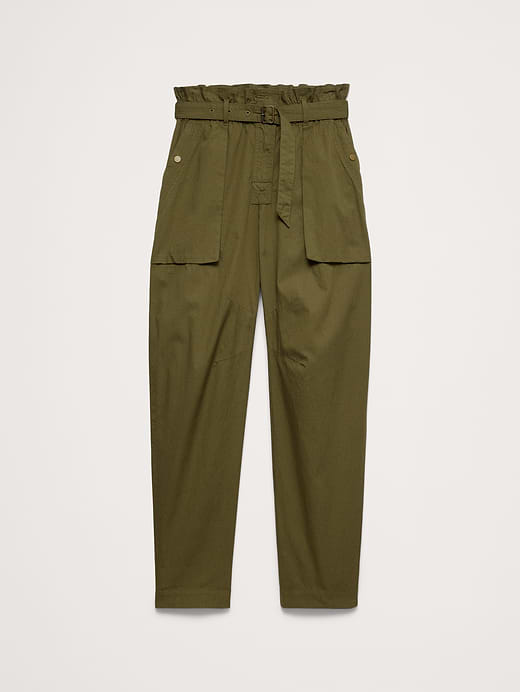 Banana Republic Ripstop Cotton Paperbag Pant — photo 5