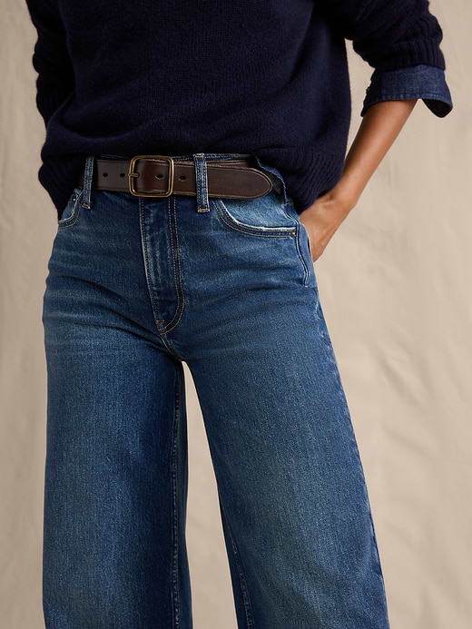 Banana Republic The Icon Classic Wide-Leg Jean — photo 4